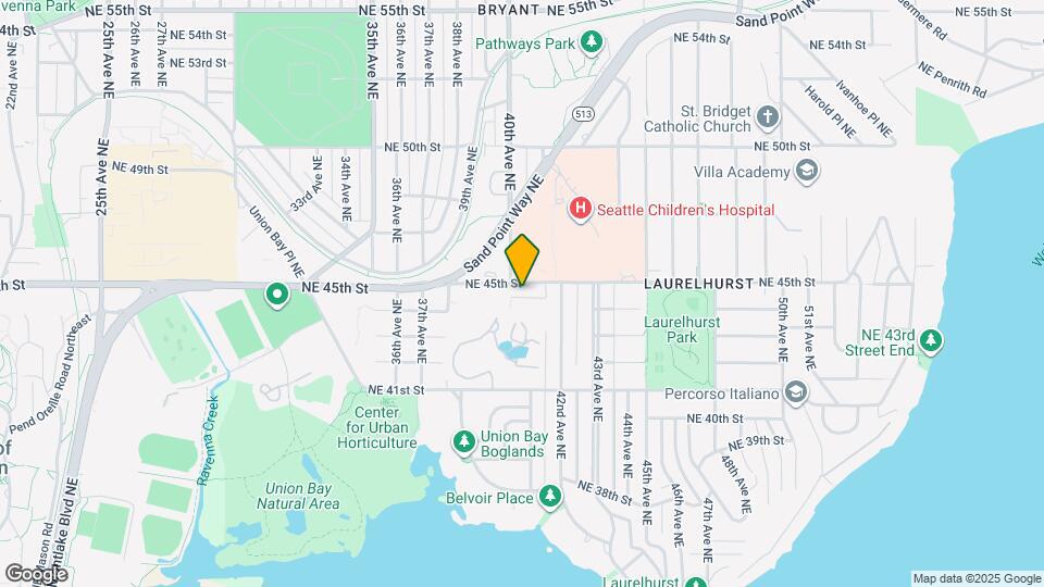 4007 NE 45th St Map and Location Details