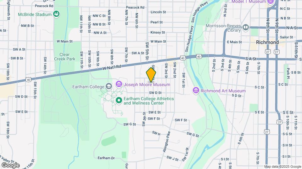 318 SW 4th St Map and Location Details