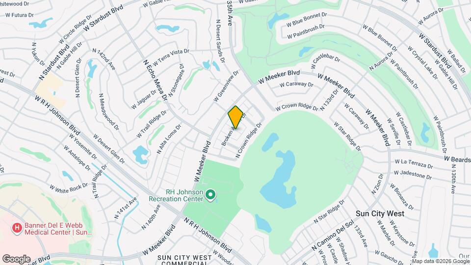 20227 Broken Arrow Dr Map and Location Details