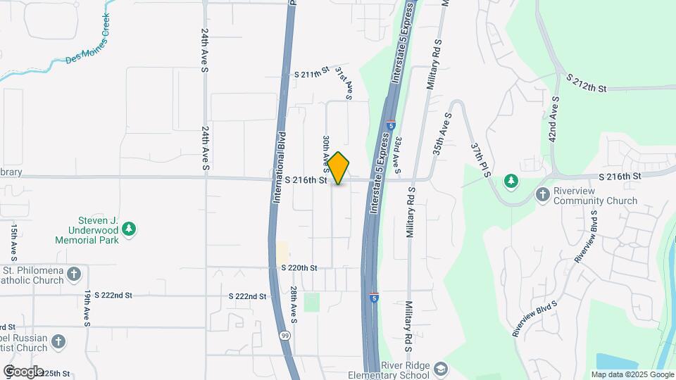 21616 30th Ave S Mapa y Detalles de la Ubicación