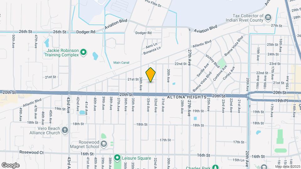 2076 33rd Ave Map and Location Details