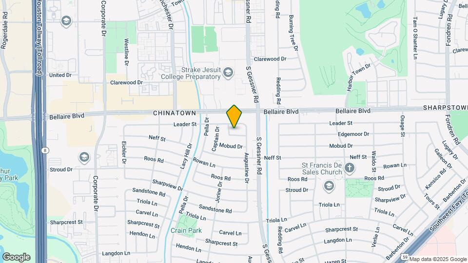 8818 Edgemoor Dr Map and Location Details