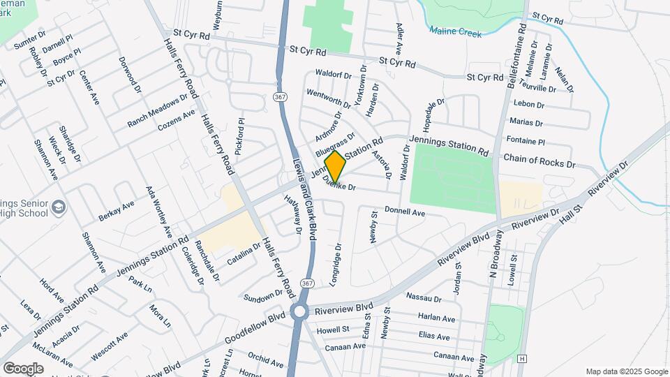 1232 Duenke Dr Map and Location Details