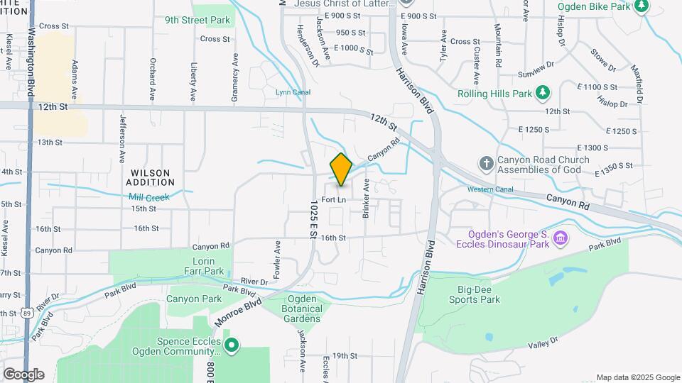 1440 Cobblestone Ln Mapa y Detalles de la Ubicación