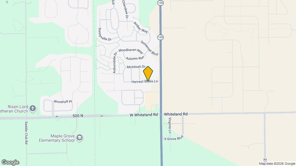 3055 Harvest Grove Ln Mapa y Detalles de la Ubicación