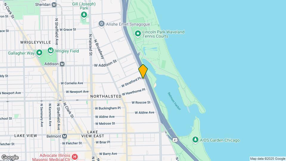 3470 N Lake Shore Dr Map and Location Details