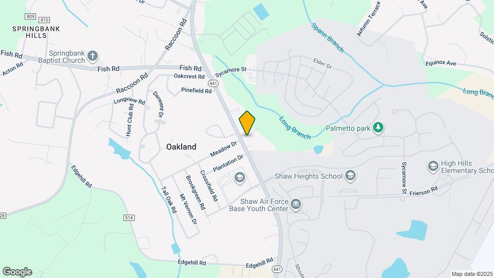 2395 Peach Orchard Rd Map and Location Details