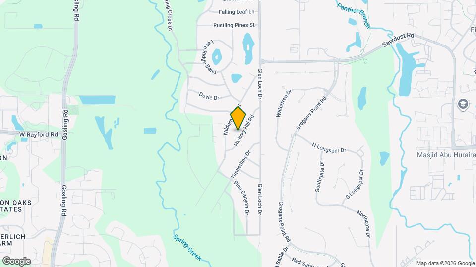 24803 Hickory Hill Rd Map and Location Details