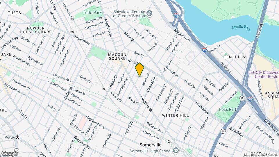 95 Bartlett St Map and Location Details