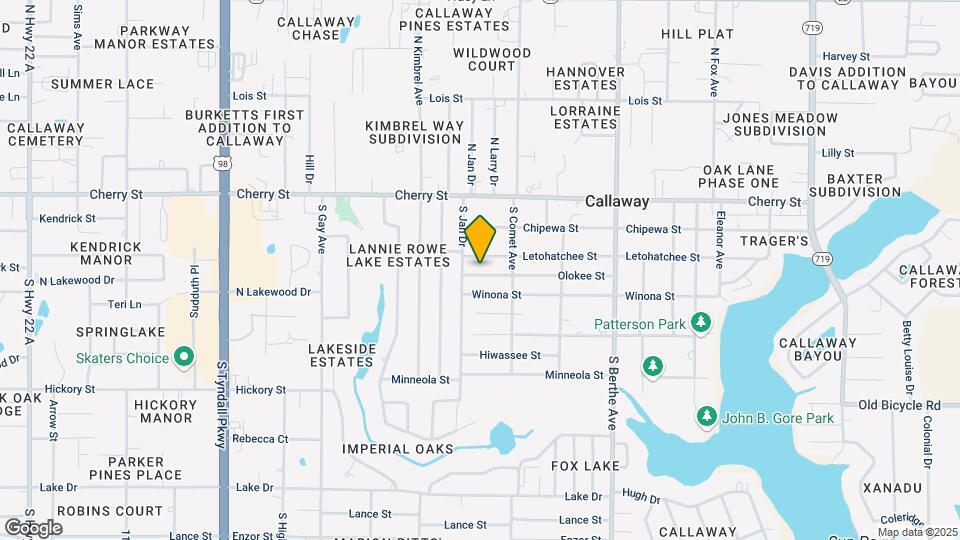 6321 Olokee St Map and Location Details