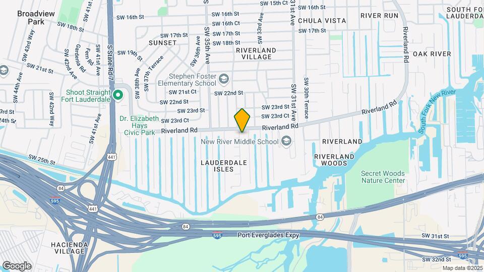 2408 SW 34th Ave Mapa y Detalles de la Ubicación