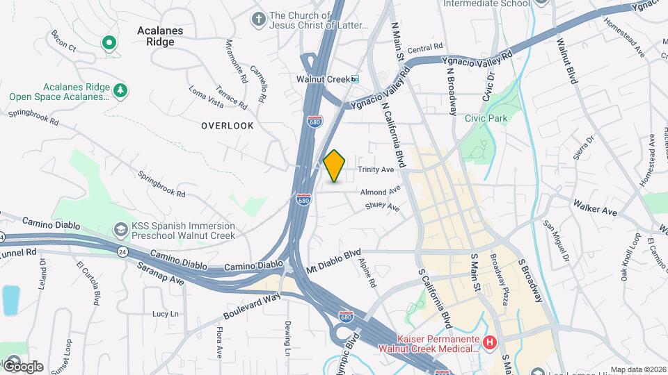 1924 Almond Ave Map and Location Details