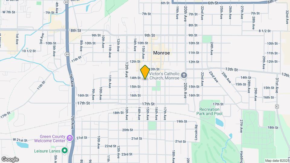 1409 15th Ave Map and Location Details