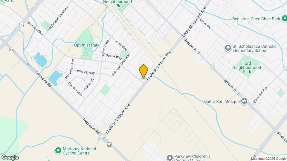 1127 Savoline Blvd Map and Location Details