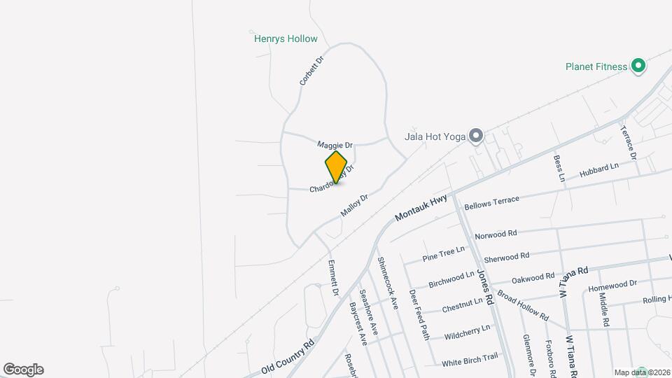 151 Chardonnay Dr Map and Location Details