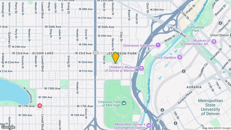 2144 Decatur St Map and Location Details