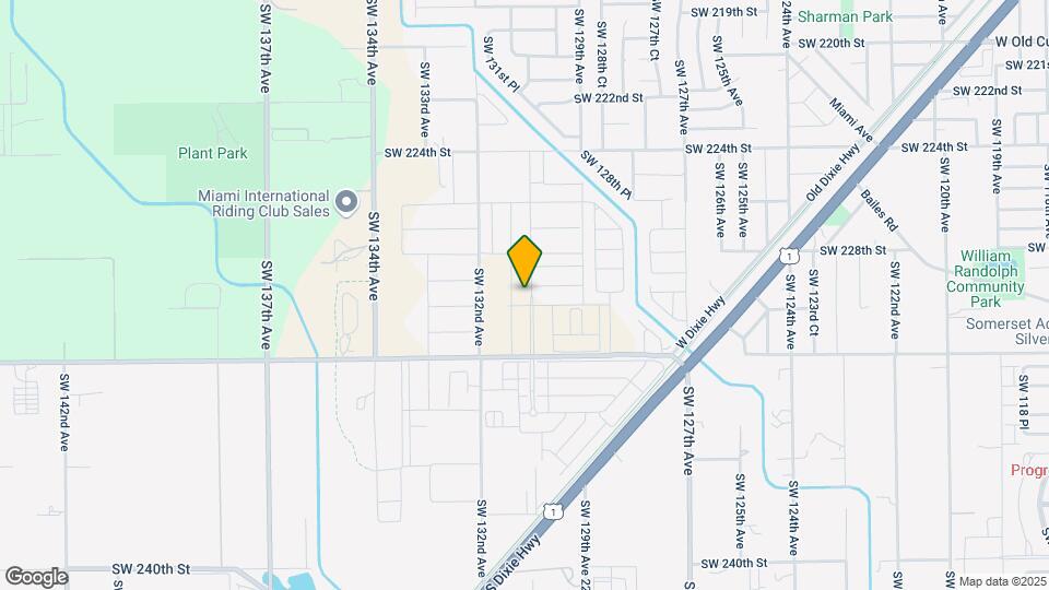 22960 SW 130th Ave Map and Location Details