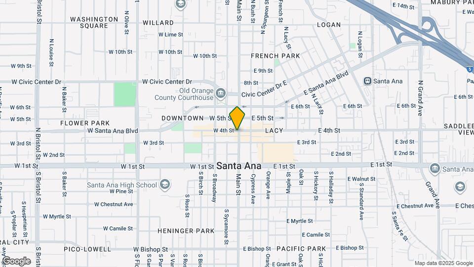 4 W 4th St Map and Location Details