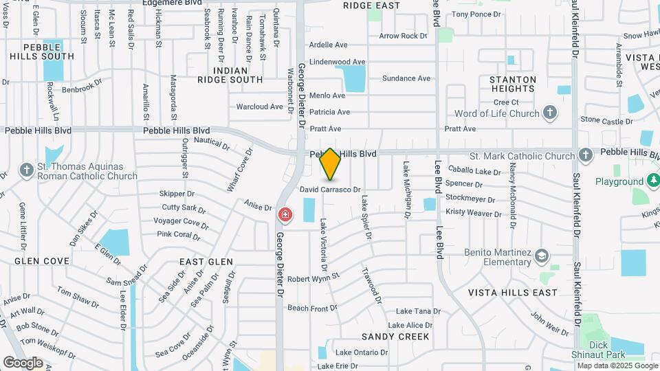 11345 David Carrasco Dr Map and Location Details