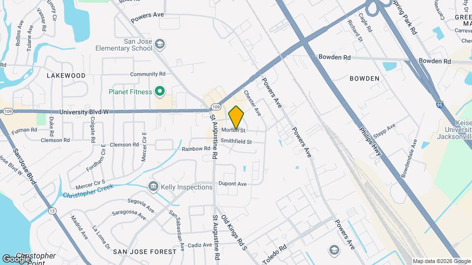 3604 Morton St Mapa y Detalles de la Ubicación