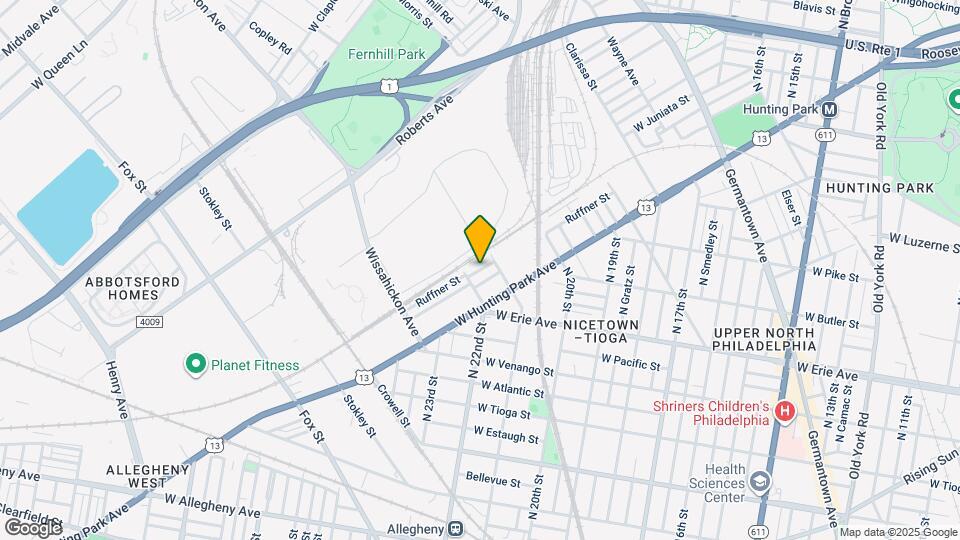 2118 Ruffner St Map and Location Details