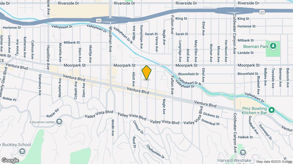 4239 Greenbush Ave Map and Location Details