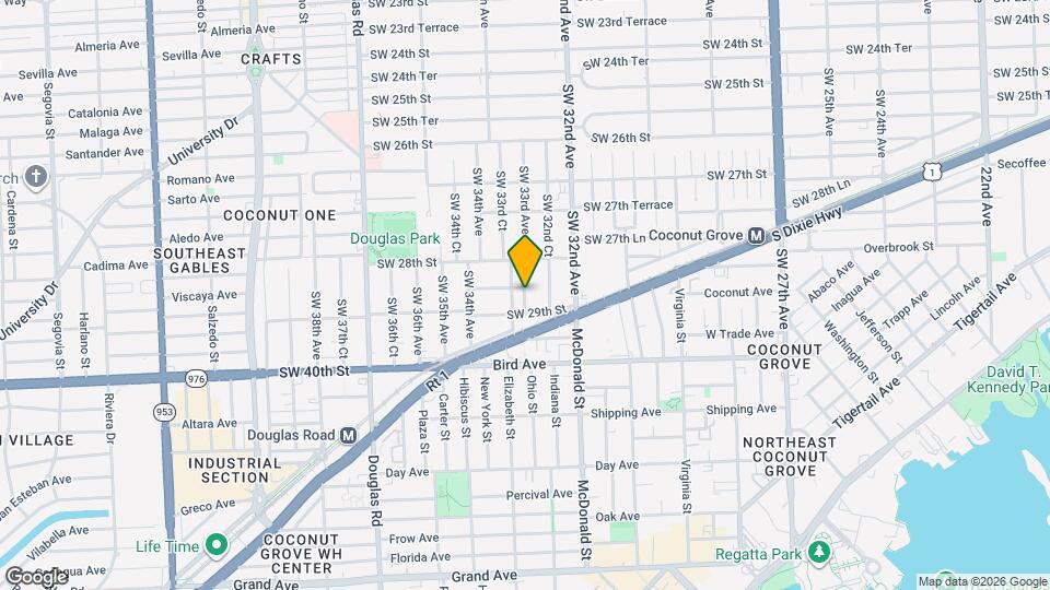 2889 SW 33rd Ave Map and Location Details