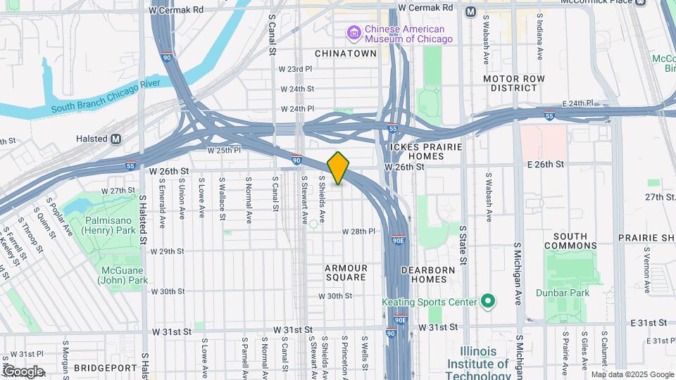 2632 S Princeton Ave Map and Location Details