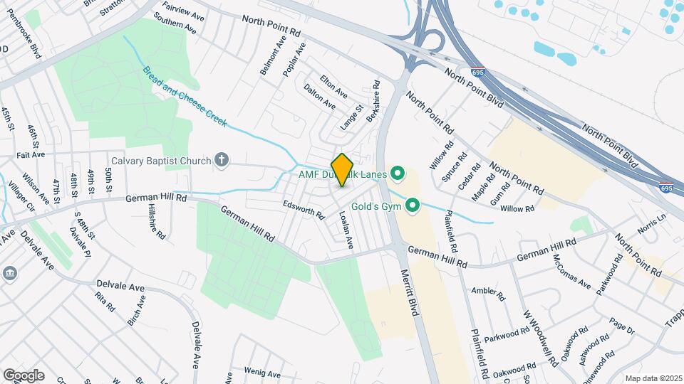 7513 Durwood Rd Map and Location Details