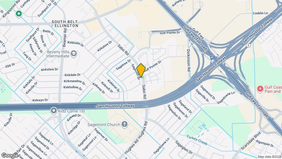 12023 Sagecliff Dr Map and Location Details