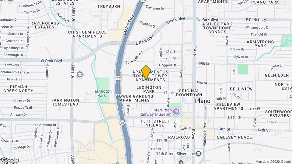 704 18th St Map and Location Details