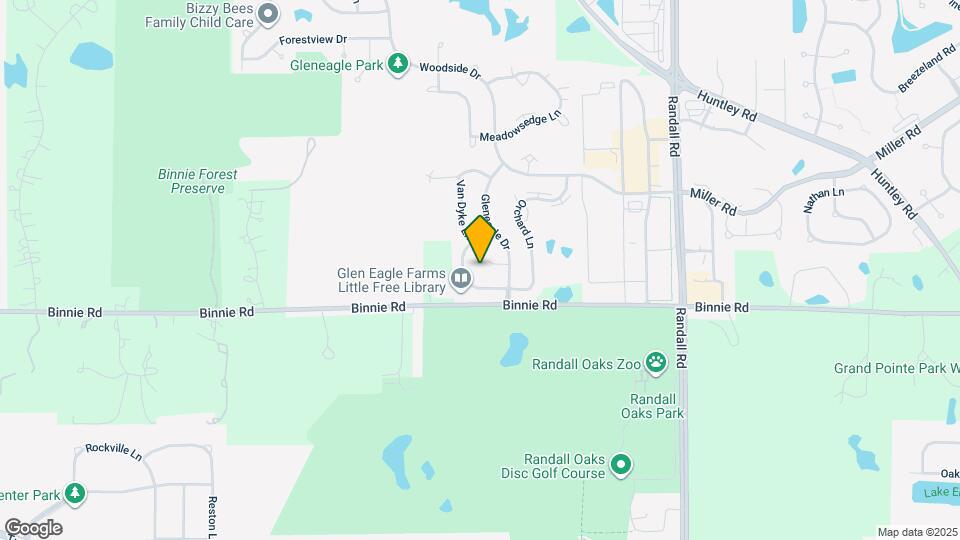1613 Gleneagle Ct Mapa y Detalles de la Ubicación