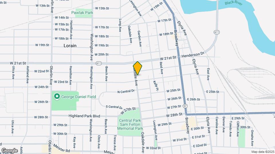 2237 Oakdale Ave Map and Location Details