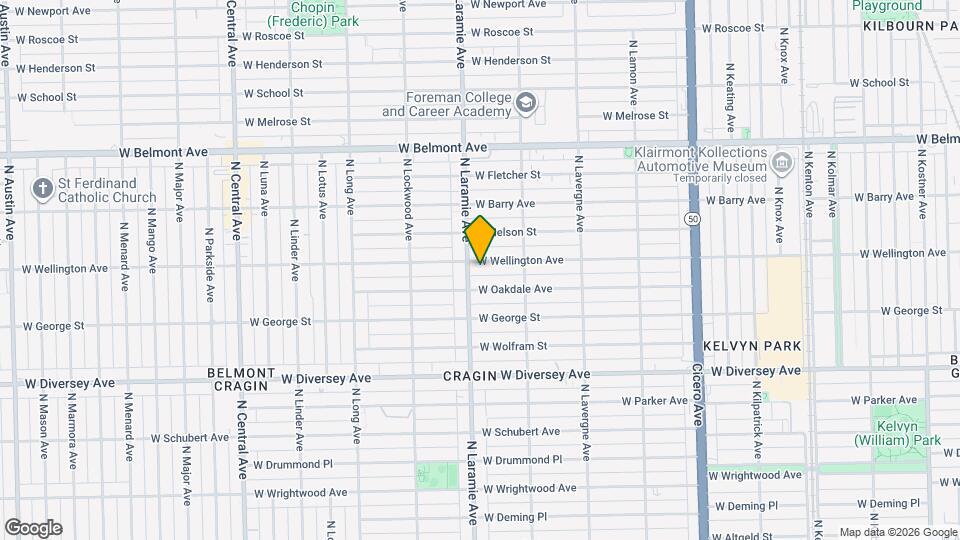 5149 W Wellington Ave, Unit 2 Map and Location Details