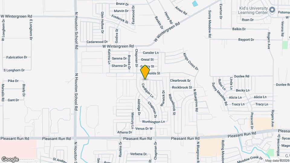 1558 Cardigan Ln Map and Location Details