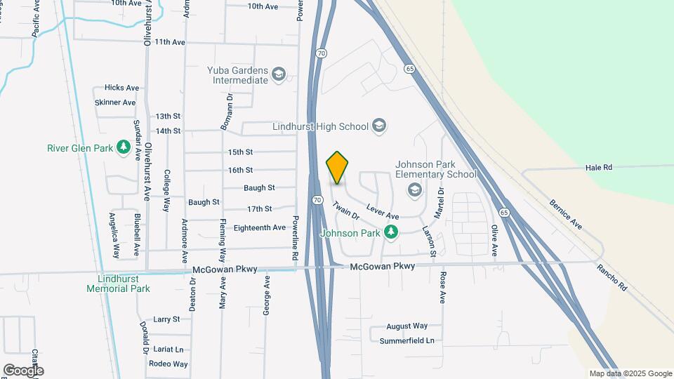 4377 Twain Dr Map and Location Details