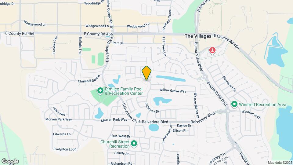 2322 Callaway Dr Map and Location Details