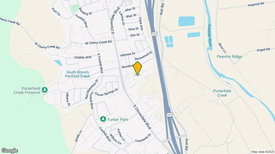 920 S Cloverdale Blvd Map and Location Details