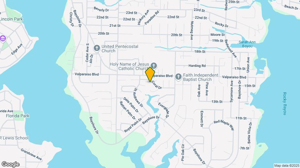 1112 Coral Dr Map and Location Details