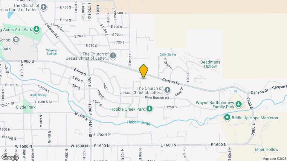 927 Willow Brook Ln Map and Location Details