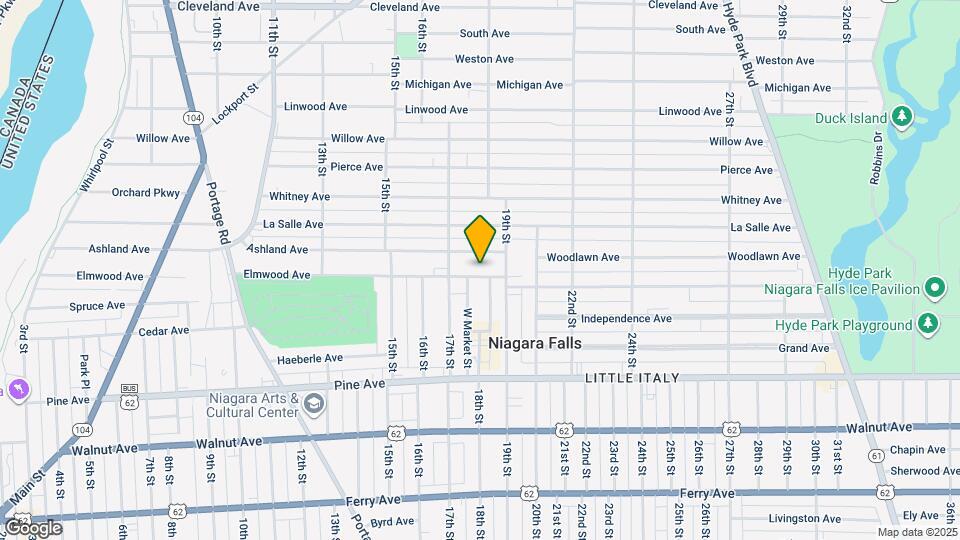 1734 Elmwood Ave Map and Location Details