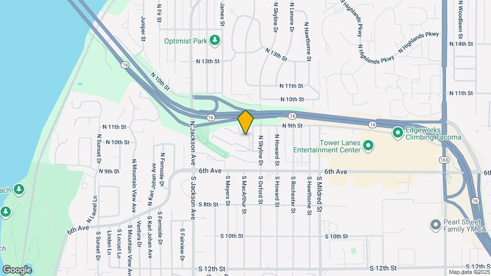 7308 N Skyview Ln, Unit I304 Map and Location Details