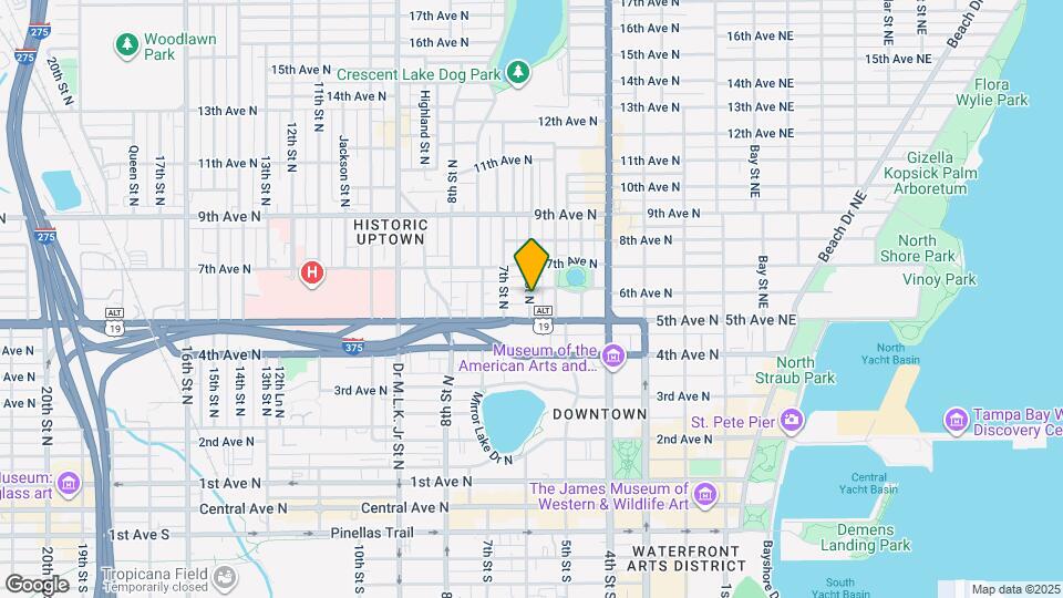 539 6th St N, Unit 539 6th St N #1 Map and Location Details