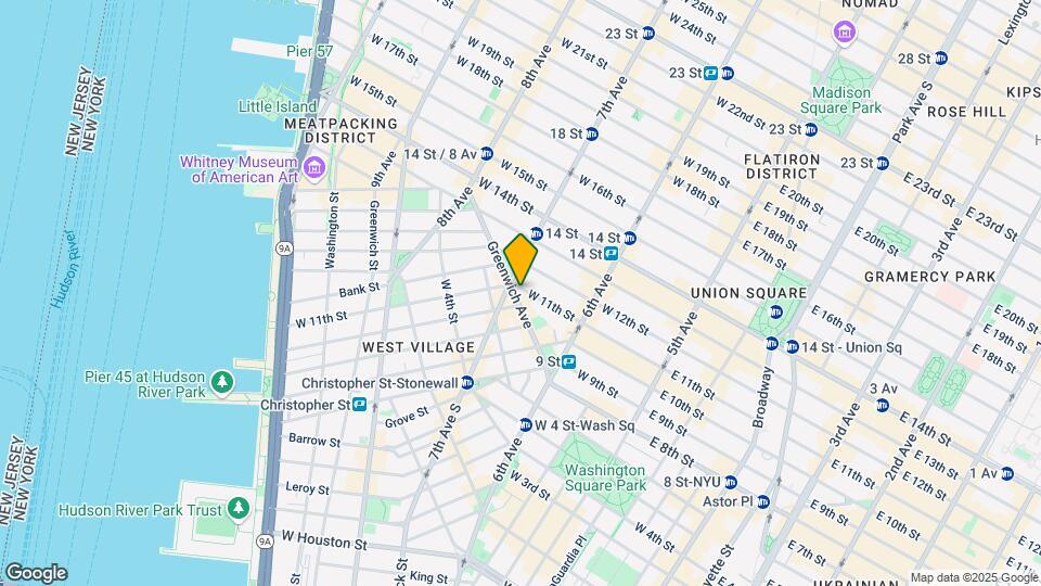 160 W 11th St Map and Location Details