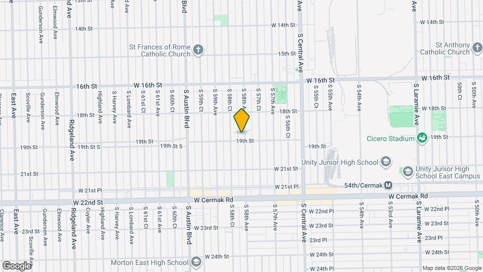 1828 S 58th Ave, Unit 2 Mapa y Detalles de la Ubicación