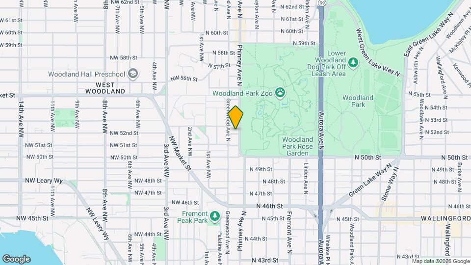 5201 Phinney Ave N Map and Location Details