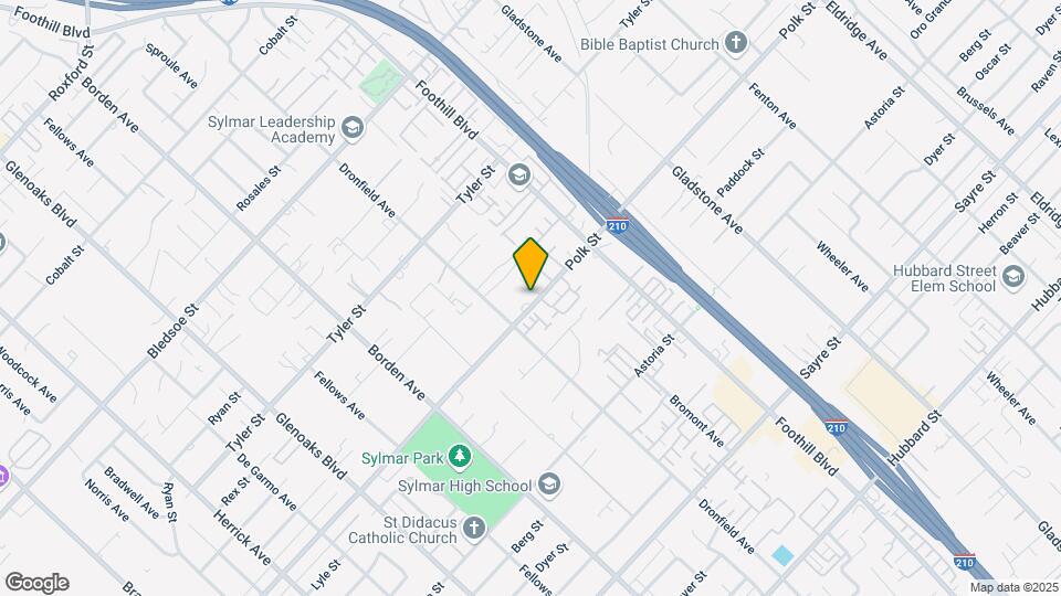 14215 Polk St, Unit 4 Map and Location Details