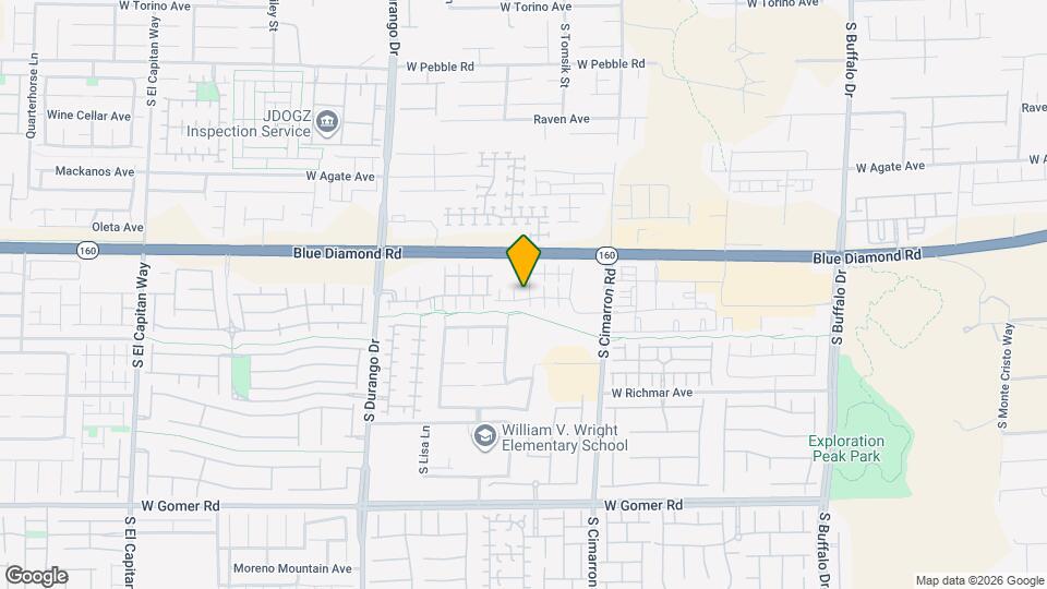 9313 Night Mesa St Map and Location Details