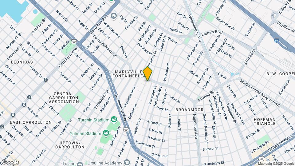 3615 Calhoun St, Unit 1 Mapa y Detalles de la Ubicación