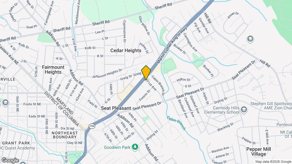 716 71st Ave Map and Location Details